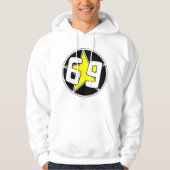 Veste À Capuche Étoile jaune 69 (Devant)