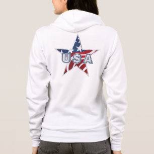 Veste À Capuche Étoile USA