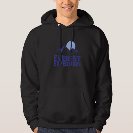 Veste À Capuche Everest Expéditions Mountain Exploration Aventure (Devant)
