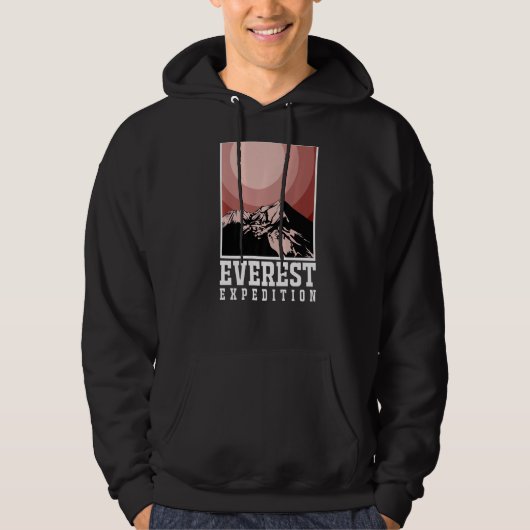 Veste À Capuche Everest Expéditions Mountain Exploration Aventure (Devant)