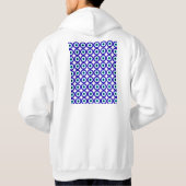 Veste À Capuche Evil eye protection  repeat pattern hoodie (Dos)