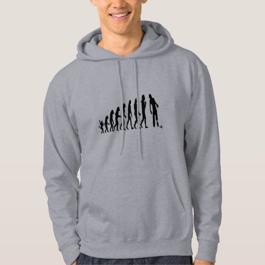 VESTE À CAPUCHE ÉVOLUTION DE ZOMBI (Devant)