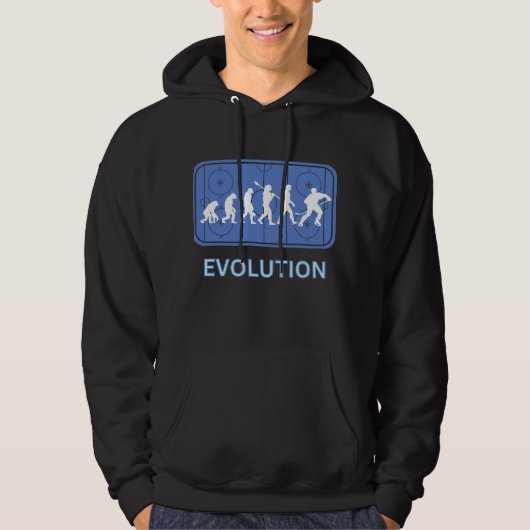 Veste À Capuche Évolution du hockey (Devant)
