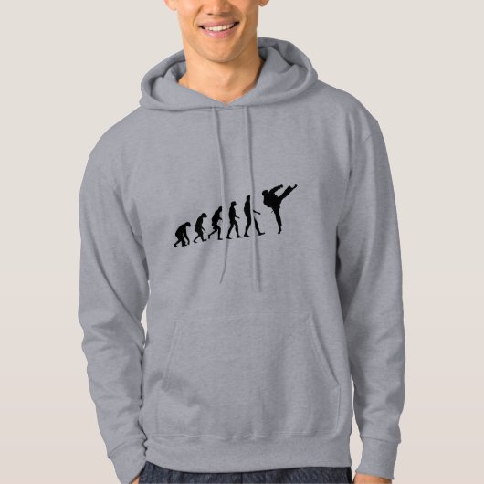 Veste À Capuche Évolution du karaté (Devant)