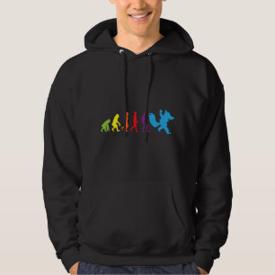 Veste À Capuche Évolution humaine furry Fursona Femmes Hommes