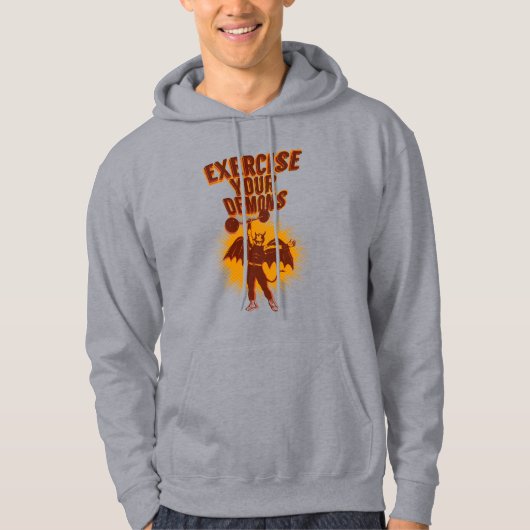 Veste À Capuche Exercez vos démons (Devant)