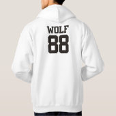 VESTE À CAPUCHE EXO WOLF88 HODDIE (Dos)