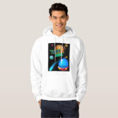 Veste À Capuche Explorer l'infini (Devant entier)