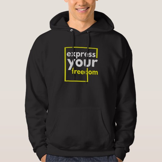 Veste À Capuche Express votre liberté (Devant)