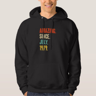 Veste À Capuche Extraordinaire depuis juillet 1979 43 ans 43e anni