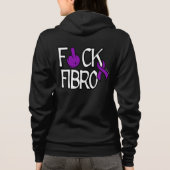 VESTE À CAPUCHE F#CK FIBRO (Dos)