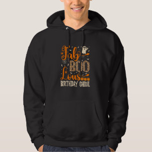 Veste À Capuche Fab Boo Lous Anniversaire Ghoul Halloween Annivers