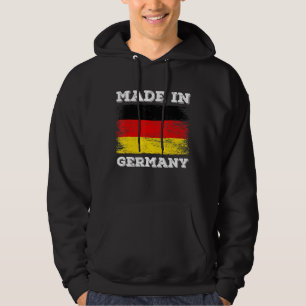 Veste À Capuche Fabriqué En Allemagne Avec Drapeau Allemand Nouvea