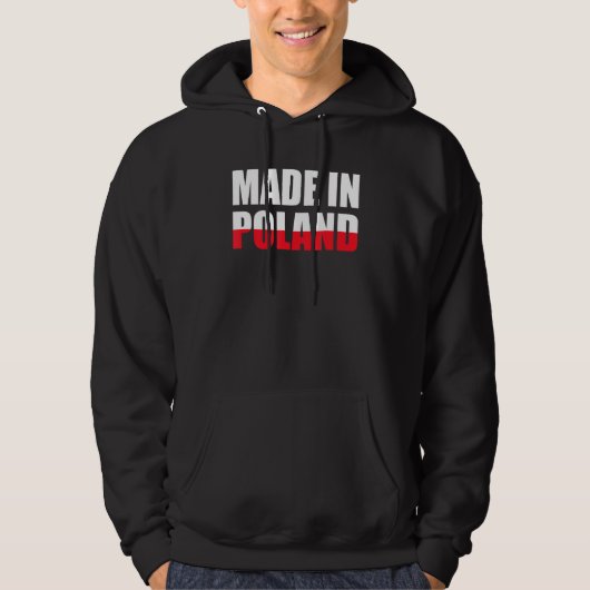 Veste À Capuche Fabriqué En Polonais (Devant)