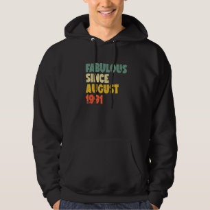 Veste À Capuche Fabuleux depuis août 1991 Garçon fille homme femme