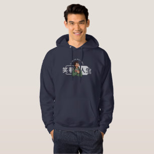 Veste À Capuche Face à la vie avec un sourire   Homme