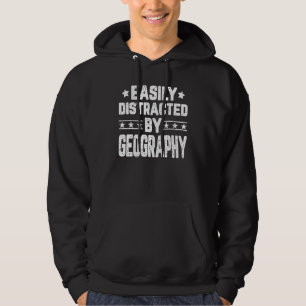 Veste À Capuche Facilement Distrait Par Géographie Géologie Géogra