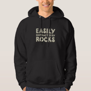 Veste À Capuche Facilement Distrait Par La Géologie Des Rochers