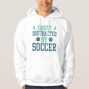 Veste À Capuche Facilement Distrait Par Le Football