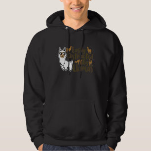 Veste À Capuche Facilement Distrait Par Les Llamas Drôle Animal Po