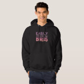 Veste À Capuche FACILEMENT DISTRAIT PAR OISEAUX Oiseaux Oiseaux M' (Devant entier)