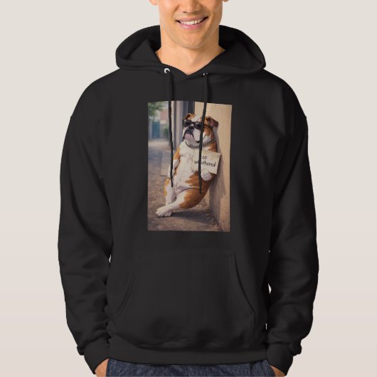 Veste À Capuche FAFO Unbothered Bulldog Hoodie (Devant)