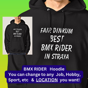 Veste À Capuche Fair Dinkum MEILLEUR BMX RIDER à Straya