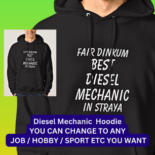 Veste À Capuche Fair Dinkum MEILLEUR DIESEL MÉCANIQUE à Straya
