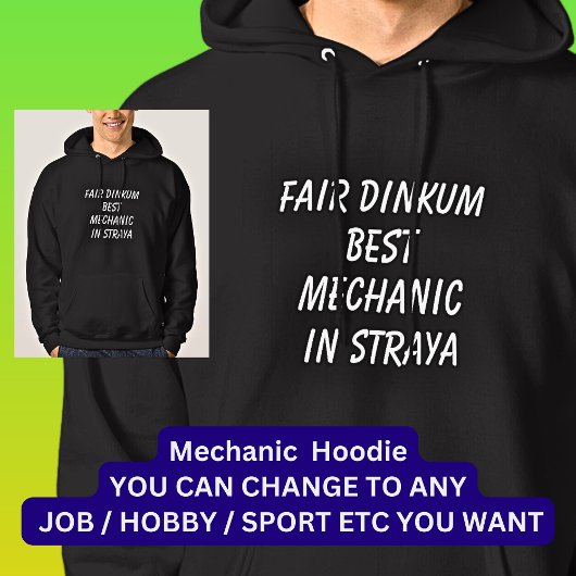 Veste À Capuche Fair Dinkum MEILLEUR MÉCANIQUE à Straya