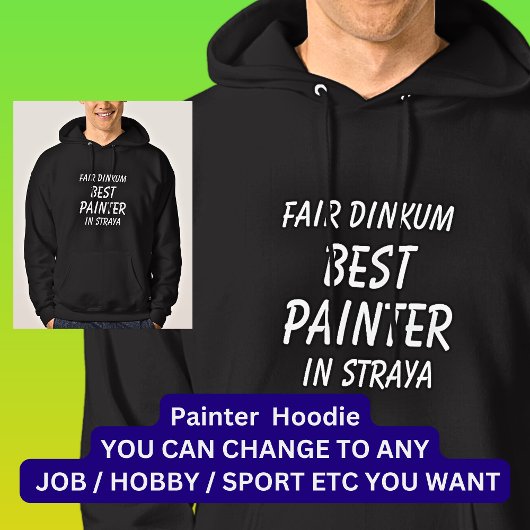 Veste À Capuche Fair Dinkum MEILLEUR PEINTRE en Straya