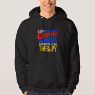 Veste À Capuche Faire de la menuiserie est une thérapie Charpentie