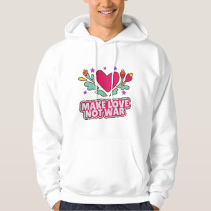 Veste À Capuche Faire l'amour pas la guerre