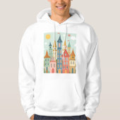 Veste À Capuche Fairytale Ville colorée (Devant)