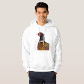 Veste À Capuche Faisan :  Tête de Ringneck (Devant entier)