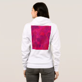 Veste À Capuche Faisées rouges (Dos entier)