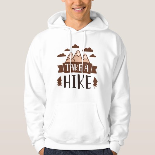 Veste À Capuche Faites Une Randonnée (Devant)