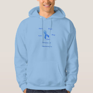 Veste À Capuche Faith Hope Love Pray Cancer Awareness