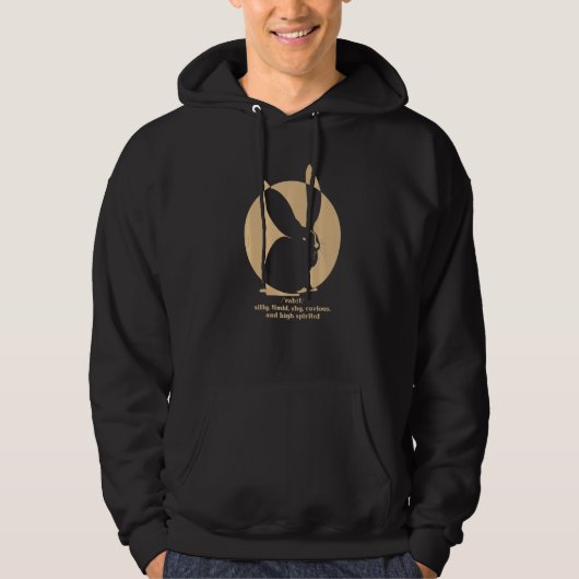 Veste À Capuche Faits d'astrologie chinoise du Lapin (Devant)
