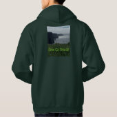 Veste À Capuche Falaises de l'Irlande de sweatshirt irlandais de (Dos)