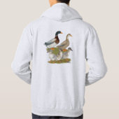 Veste À Capuche Famille de canards de Saxe (Dos)