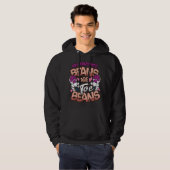 Veste À Capuche Fandom Fursona Fourrure Mes Haricots Préférés sont (Devant entier)