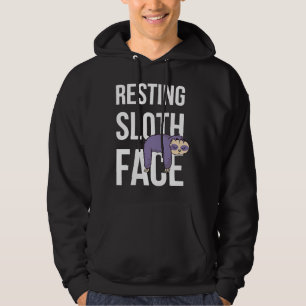 Veste À Capuche Fantaisie Sloth Resting Face Populaire
