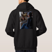 Veste À Capuche Fascination With Ducks men black hoodie back (Dos)