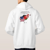 VESTE À CAPUCHE FAUCON (Dos)
