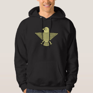Veste À Capuche Faucon jaune stylisé