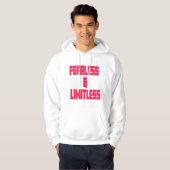 Veste À Capuche Fearless & Limitless (Devant entier)