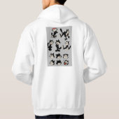 Veste À Capuche Felix le chat (Dos)