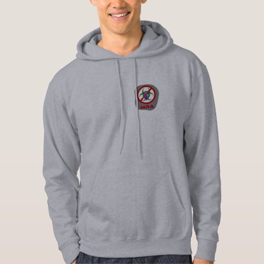 Veste À Capuche Féministe pas toxique (Devant)