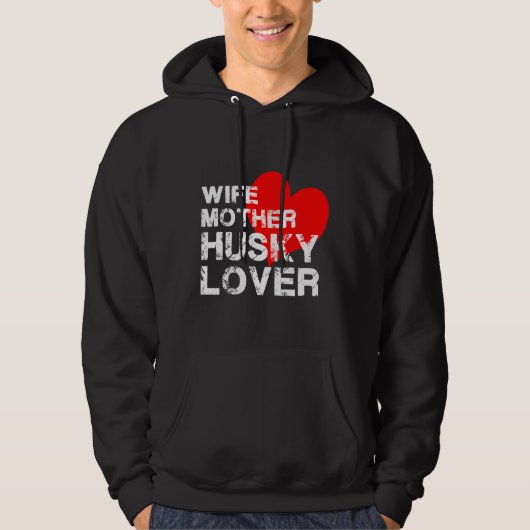 Veste À Capuche Femme Mère Husky (Devant)