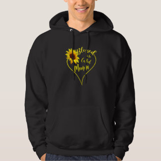 Veste À Capuche Femmes Béni D'Être Appelé Momma Tournesol Momma